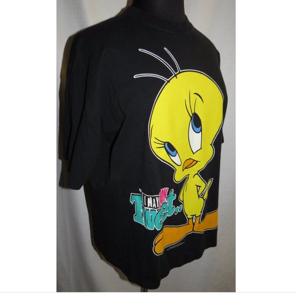 Vintage Tweety Bird Tee, Made In USA, Sun Sportswear, Plus Size 24W - Picture 4 of 13